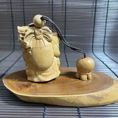 『布袋』根付　印籠　江戸時代　骨董品　高さ9cm　七福神の画像
