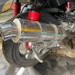 キムコ　レーシング125 FI 用社外
マフラー