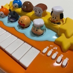 アンパンマン　ピアノ　おもちゃ　美品の画像