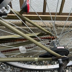 自転車 クロスバイク　ママチャリの画像