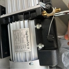 真空ポンプ エアコン マニホールドゲージ エアコンガスチャージセット ガス補充 車 セット R134a R32 R410a R404a 対応冷媒 電動ポンプの画像