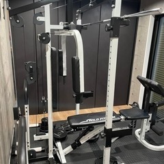 ホームジム　マルチ　セット　バーベル　ベンチ　プレート　筋トレの画像