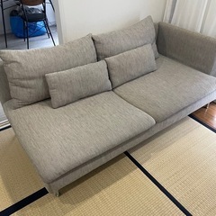 ソーデルハムン IKEA 3人掛け アームレスト付 IKEA イケア ソーデルハムン アームレスト付 3人掛けソファ トリプルソファ