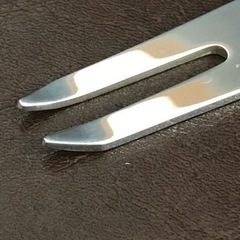 【ゴルフ】☆銀製品　グリーンフォーク　上田銀器工芸の画像
