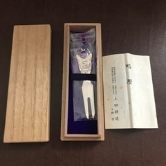 【ゴルフ】☆銀製品　グリーンフォーク　上田銀器工芸の画像