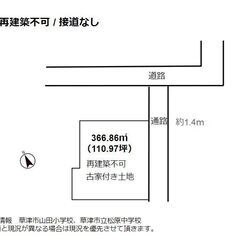 【湖岸近く♪ 110坪の古家付き土地】 - 土地販売/土地売買