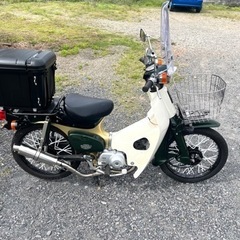 794.　動画あり　ホンダ　スーパーカブ50  原付　バイク　50cc   車体　本体の画像