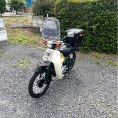 794.　動画あり　ホンダ　スーパーカブ50  原付　バイク　50cc   車体　本体の画像