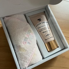 ジェラートピケのハンドクリームギフト