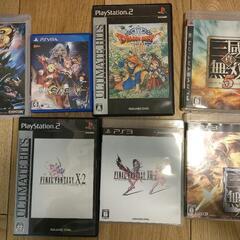 PSP PlayStation 真三國無双　ff　フェイト　ドラクエ