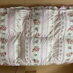 値下げ 新品同様 西川羽毛布団 シングル