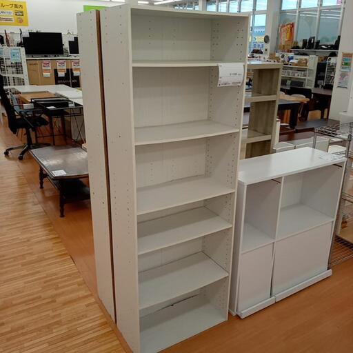 ★ジモティ割あり★ 本棚　ホワイト　クリーニング済　YJ2541