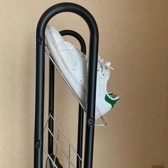 縦型　6段シューズラックの画像