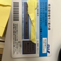 ANA優待券