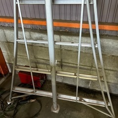 決まりました！アルミ園芸脚立三脚の画像