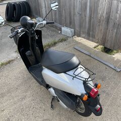 ホンダ 原付 トゥデイ AF61 スクーター 50cc 便利なカゴ付き キャブ車 4スト 実働 機関良好 シルバー 銀系 鳥取 陸送可 販売証明可の画像