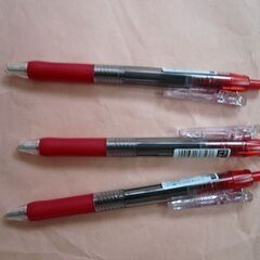 バラ売り新品　赤いボールペン　ゼブラ ZEBRA BNU5-R ...