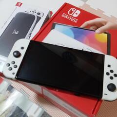 Switch　有機EL本体一式、ケースの画像