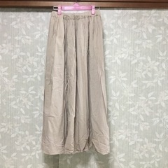 ロングフレアスカート