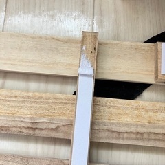 すのこベッド　ダブル　天然桐の画像