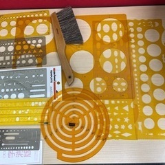製図用テンプレートいろいろセット
