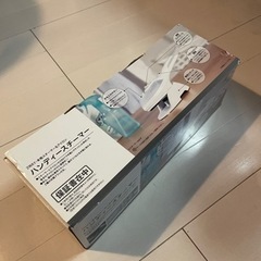 【ニトリ】アイロン ハンディスチーマーの画像