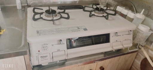 ほぼ新品グリル付きテーブルコンロ