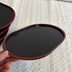 小さなお盆5枚セットの画像