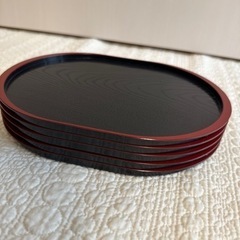 小さなお盆5枚セットの画像