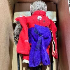 【愛品館 市原店】明治 からくり人形 さるの画像