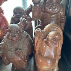 家具 インテリア雑貨/小物 置物、オブジェ　七福神の画像