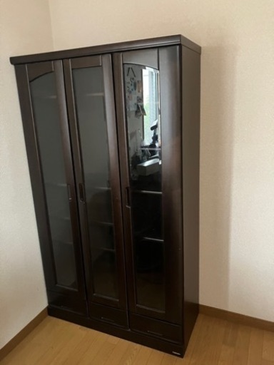 アンティーク コクサイ家具 キャビネット 収納家具 本棚