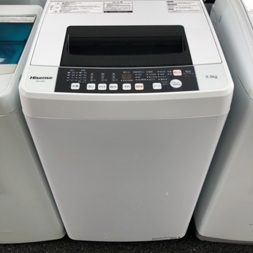 Hisense 2018年製 洗濯機 5.5kg HW-T55C