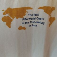 2002 KOREA JAPAN FIFA WORLD CUP オフィシャルTシャツの画像