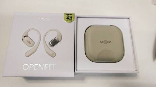 【動作品】SHOKZ OPENFIT T910 イヤホン