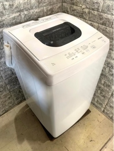 大阪送料無料★3か月保障付き★洗濯機★2021年★日立★NW-50G★S-559