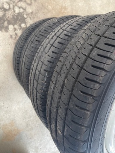 軽自動車用　デイトナホイールタイヤセット　超バリ溝