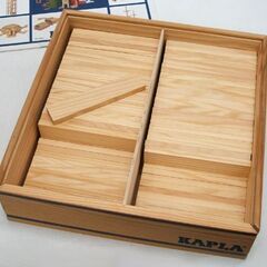 KAPLA カプラ 100ピース +5 計105ピース 白木　ワンサイズ 積み木 木のおもちゃ 知育玩具　☆ PayPay(ペイペイ)決済可能 ☆ 札幌市 豊平区 平岸 平岸店の画像