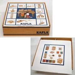 KAPLA カプラ 100ピース +5 計105ピース 白木　ワンサイズ 積み木 木のおもちゃ 知育玩具　☆ PayPay(ペイペイ)決済可能 ☆ 札幌市 豊平区 平岸 平岸店の画像