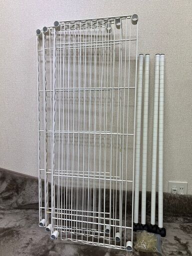 ERECTA 3段 ホワイトラック