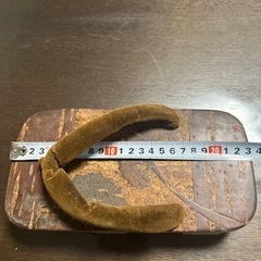 下駄　佐々木　当時物の画像