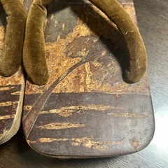 下駄　佐々木　当時物の画像