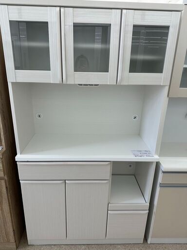 ★ジモティ割あり★ (株)三幸ジャパン レンジボード 白 H180×D42.5×W99.5 クリーニング済み TJ5840