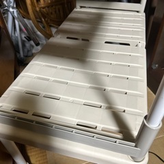 伸縮押入れ収納棚　2段　の画像