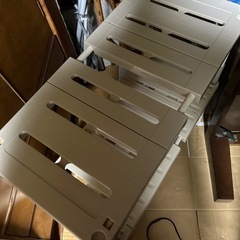 伸縮押入れ収納棚　2段　の画像