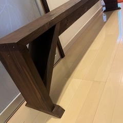 長椅子　ベンチ　ハンドメイド　家具  　の画像