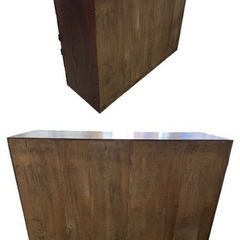 NO.1424 仙台箪笥 仙臺箪笥 ※鍵無し※ 和箪笥 和家具 古家具 キズ多め 中古の画像