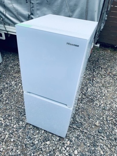 ♦️Hisense2ドア冷凍冷蔵庫【2018年製】HR-G13A-W