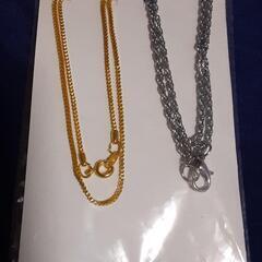 sold済　ネックレスチェーン2連セットの画像