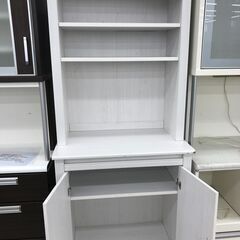 ★ジモティ割あり★ IKEA レンジボード ホワイト H90×D46×W80.5 クリーニング済み HJ3113の画像
